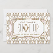 グラム素晴らし・ギャツビーが僕のリングや輪の持参人になるよ 招待状 (正面)