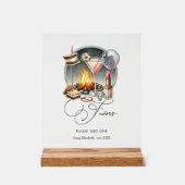 グラム素朴シックキャンプブライドウィズィーズ アクリルサイン (正面)