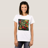 グラム美しいフローラの花をお母さんの日に Tシャツ (正面フル)