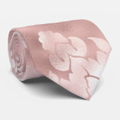 グラム赤面バラ金ゴールドシックパターン ネクタイ (ロール)