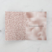 グラム赤面ピンクピースラブ カード (内部)