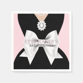 グラム赤面ピンクファンシーティファニーテーマベビーシャワー スタンダードカクテルナプキン