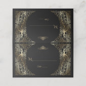 グラム金ゴールドアールデコピークス結婚ズ プレイスカード (外部開封)