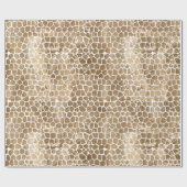 グラム金ゴールドキリンプリント ラッピングペーパー (フラット)