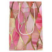 グラム金ゴールドグリジーピンク ミディアムペーパーバッグ (裏面)