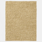 グラム金ゴールドグリッジグリッター    フリースブランケット (正面)