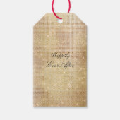 グラム金ゴールドスパークル ギフトタグ (正面)