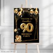 グラム金ゴールドハイヒール90th誕生日抱き枕 ミディアムペーパーバッグ