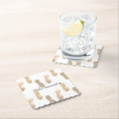 グラム金ゴールドパイナップル ペーパーコースター (インサイチュ)