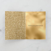 グラム金ゴールドピースラブ カード (内部)