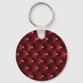 グラム金ゴールドフェイクベルベットラグジュアリーネーム キーホルダー (裏面)