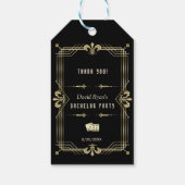 グラム金ゴールドベガスカジノロイヤルバチュラーパーティ ギフトタグ (裏面)