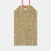 グラム金ゴールドリュックスグリッター ギフトタグ (裏面)