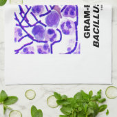 グラム陽性の炭疽菌(細菌) キッチンタオル (折り畳み)