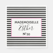 グラム＆グリッツ カジュアルシャワーバースデーパーティ スタンダードランチョンナプキン (正面)