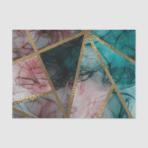 グラム·ラスト·赤面·ティール（緑がかった色）&金ゴールド·チモダンッ結婚クズ