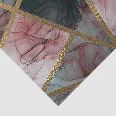 グラム·ラスト·赤面·ティール（緑がかった色）&金ゴールド·チモダンッ結婚クズ 薄葉紙 (詳細)