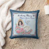 グラムMancusoおよびMomMomは記念の枕をリースします クッション (ブランケット)