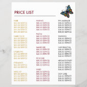 グラモア·バタフライズ·ボーティシアン·美しいサロン チラシ (裏面)