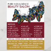 グラモア·バタフライズ·ボーティシアン·美しいサロン チラシ (正面)