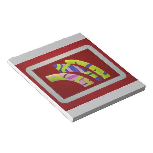 グラモダンフィックアートデザイン管 ノートパッド (アングル)
