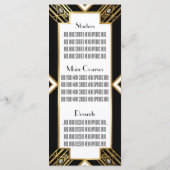 グラモラスアールデコジオメト結婚リのメニュー メニュー (裏面)