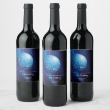 グラモラス50誕生日ブルーパーティーディスコボール