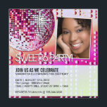 グラモラスSweet sixteenディスコボール招待状 招待状<br><div class="desc">グラモラスSweet sixteenディスコボール招待状- by カラフルデザインInc. Copyright 2010.すべての文字は変更可能。</div>