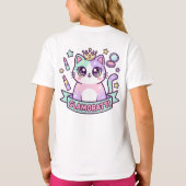 グラモラッティ 猫 Tシャツ (裏面)