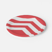 グラモーガン紙プレート国旗 ペーパープレート (アングル)