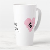 グラモールウェスティーキニアートコーヒーマグ カフェラテマグ (右アングル)