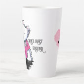 グラモールウェスティーキニアートコーヒーマグ カフェラテマグ (正面)