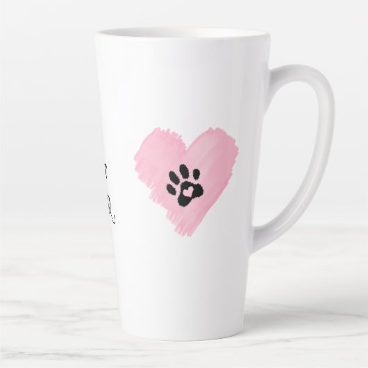 グラモールウェスティーキニアートコーヒーマグ カフェラテマグ (右)