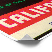 グラモールガールハーフムーンベイサンフランシスコヴィンテージ ポスター (角)