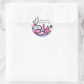 グラモールガール誕生日(pd) ラウンドシール (バッグ)