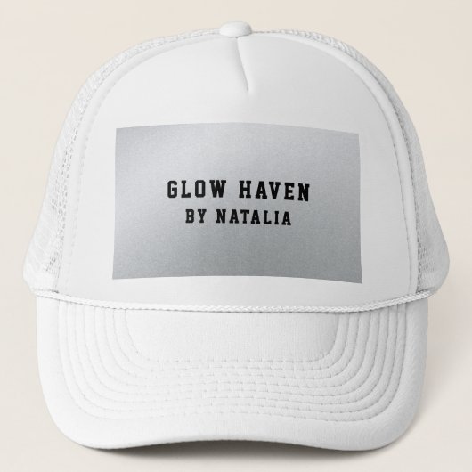 グラモールズシルバー美しいサロン キャップ (正面)