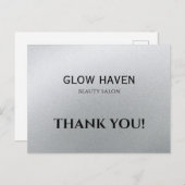 グラモールズシルバー美しいサロン ポストカード (正面/裏面)