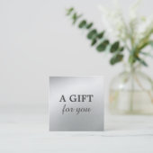 グラモールズシルバー美しいサロン 割引カード (スタンド正面)