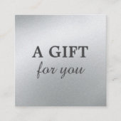 グラモールズシルバー美しいサロン 割引カード (正面)