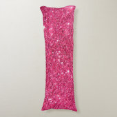 グラモールホットピンクグリッター ボディピロー (正面縦)