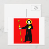 グララス国旗 ポストカード (正面/裏面)