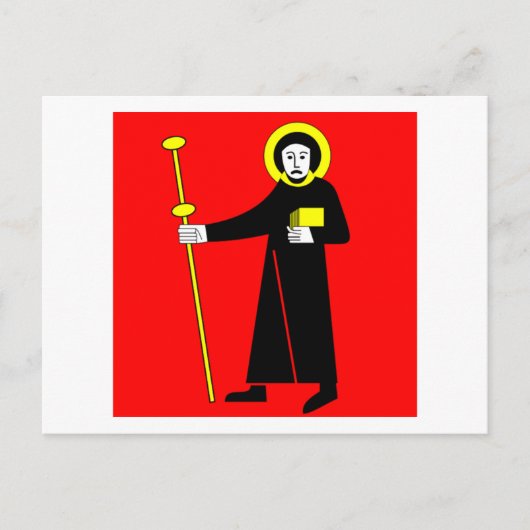 グララス国旗 ポストカード (正面)