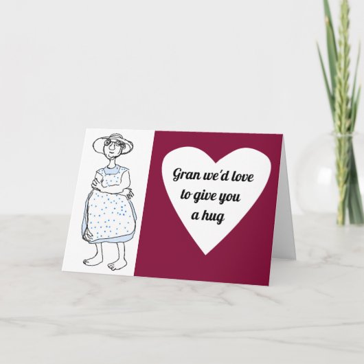 グランを抱擁 カード (正面)