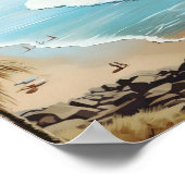 グランカナリアスペインヴィンテージトラベル ポスター (角)