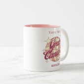 グランカナリアスペイン観光お土産デコール ツートーンマグカップ (正面右)