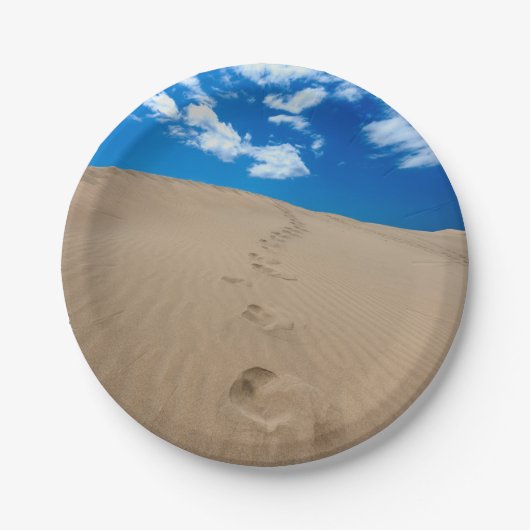 グランカナリア砂漠 ペーパープレート (正面)