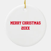 グランガーリーギーなバスケットボールと彼女の名前 セラミックオーナメント (裏面)