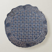 グランギーテレフォニカエスパニカマンホール ラウンドクッション (裏面)