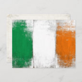 グランギーヴィンテージアイルランド国旗つきポストカード ポストカード (正面/裏面)