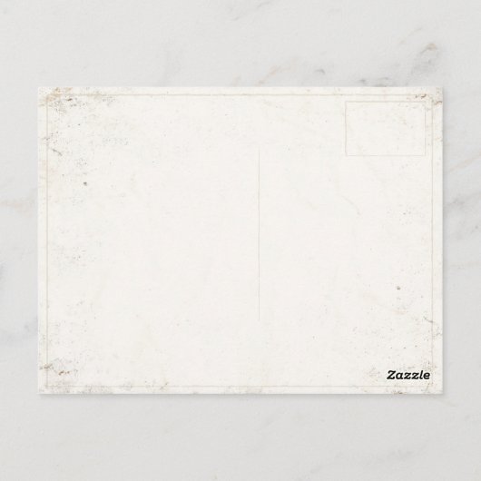 グランギーヴィンテージアイルランド国旗つきポストカード ポストカード (裏面)